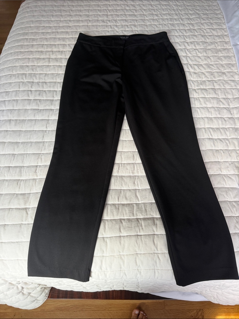 Rachel Zoe Women’s Black Straight Leg Dress Pants Size 10